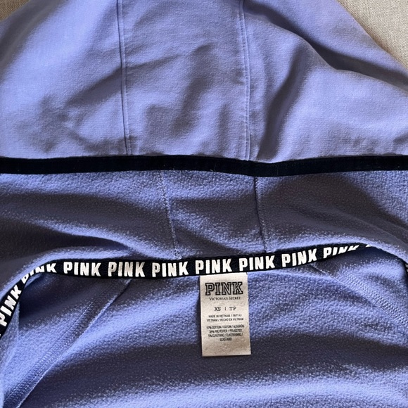 Victoria's Secret PINK High Low Hoodie Reflective Jacket - Picture 4 of 6